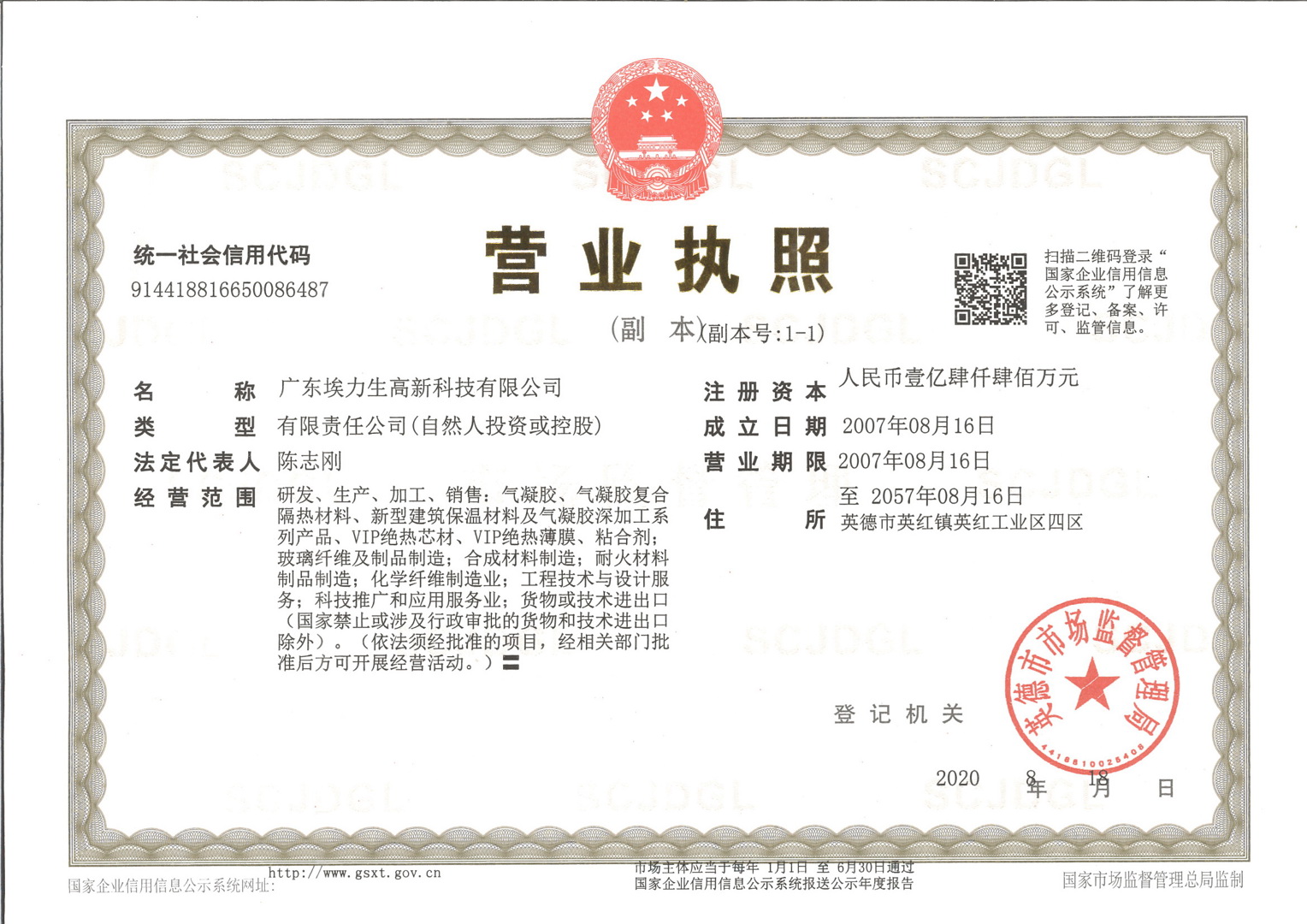 Business license